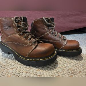Brown Leather Men's Boots